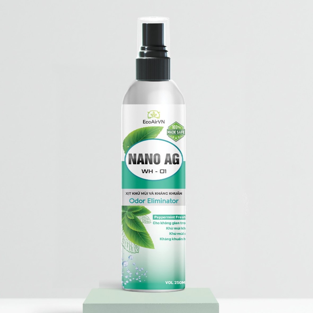 Xịt khử mùi nano